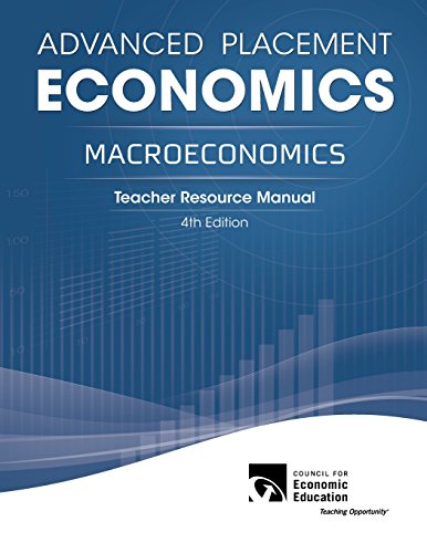 Imagen de archivo de Advanced Placement Economics - Macroeconomics: Teacher Resource Manual a la venta por New Legacy Books