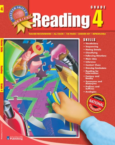 Beispielbild fr Master Skills Reading, Grade 4 zum Verkauf von Wonder Book