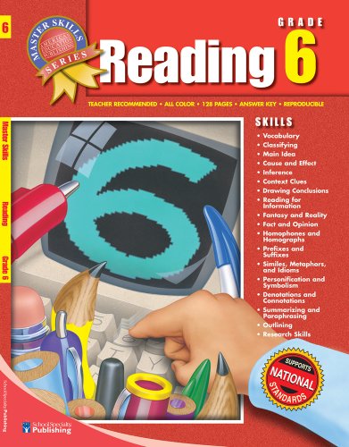 9781561890064: Reading, Grade 6 (Master Skills)