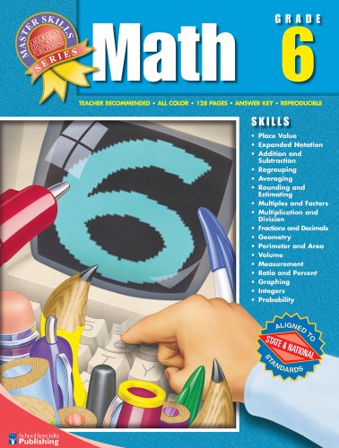 Stock image for Math: Grade 6 (Master Skills) for sale by SecondSale
