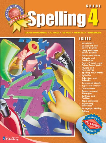 9781561890347: Master Skills Spelling and Writing: Grade 4