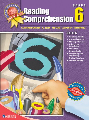 9781561890460: Reading Comprehension, Grade 6 (Master Skills)