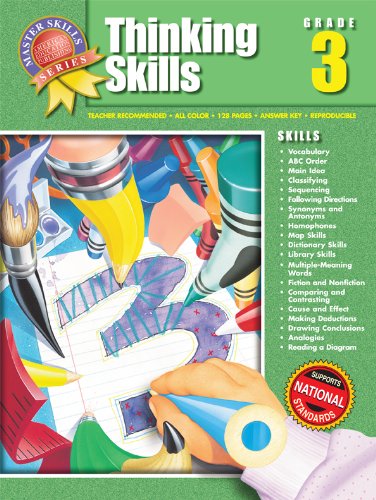 Beispielbild fr Thinking Skills, Grade 3 (Master Skills Series) zum Verkauf von Orion Tech
