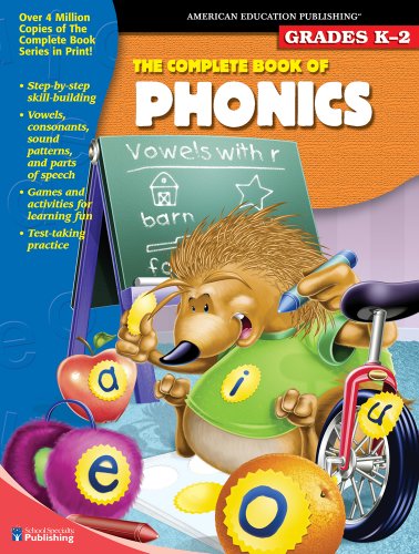 Beispielbild fr The Complete Book of Phonics : Ages 4-9 zum Verkauf von Better World Books