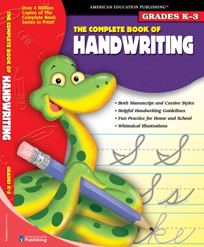 9781561893829: Complete Book of Handwriting, Grades K - 3