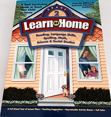 Stock image for Learn at Home, Grade 2: Reading, Language Skills, Spelling, Math, Science & Social Studies for sale by SecondSale