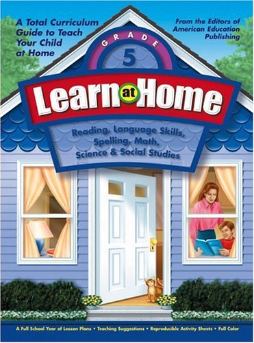 Stock image for Learn at Home, Grade 5 for sale by Hawking Books