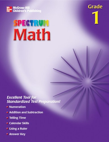 Imagen de archivo de Spectrum Math, Grade 1 a la venta por -OnTimeBooks-
