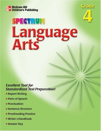Imagen de archivo de Spectrum Language Arts, Grade 4 a la venta por Better World Books