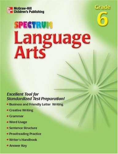 9781561899562: Language Arts Grade 6 (Spectrum (McGraw-Hill))