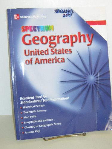 Stock image for Spectrum Geography, Grade 5: United States of America for sale by ThriftBooks-Dallas