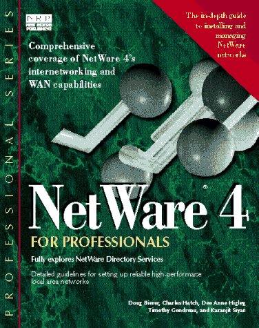 Beispielbild fr Netware 4 for Professionals zum Verkauf von Phatpocket Limited