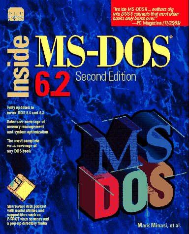 Stock image for Inside MS-DOS 6.2/Book and Disk for sale by Zoom Books Company