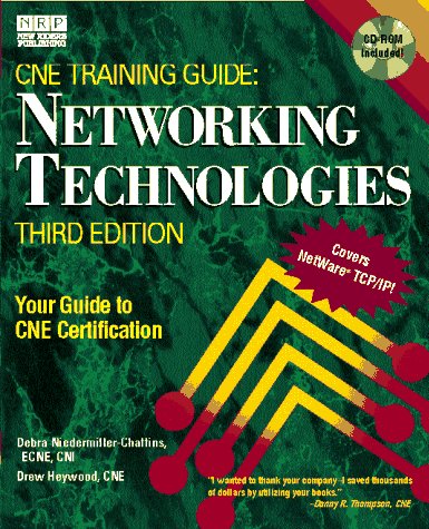 Beispielbild fr Netware Training Guide: Networking Technologies zum Verkauf von Better World Books