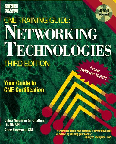 Imagen de archivo de Netware Training Guide: Networking Technologies a la venta por Better World Books