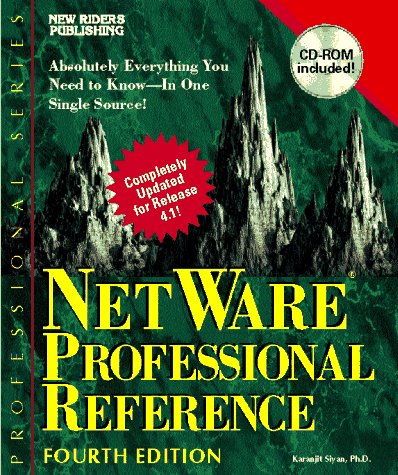 Stock image for Netware Professional Reference/Book and Cd for sale by Phatpocket Limited