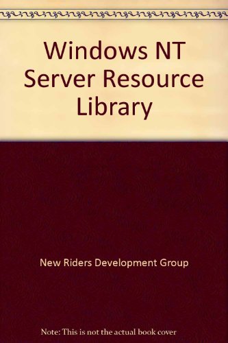 Stock image for Windows Nt Server Resource Library for sale by HPB-Red