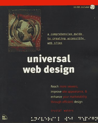 Universal Web Design (9781562057381) by Waters, Crystal