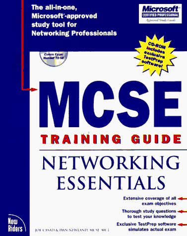 Imagen de archivo de MCSE Training Guide : Networking Essentials a la venta por Better World Books