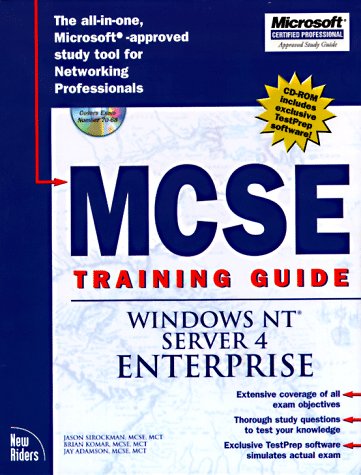 9781562057701: McSe Training Guide: Windows Nt Server 4 Enterprise (Training Guides)