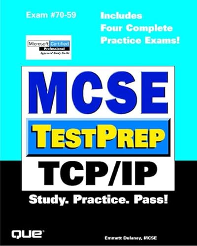 McSe Test Prep: Tcp Ip (9781562058432) by Dulaney, Emmett A.