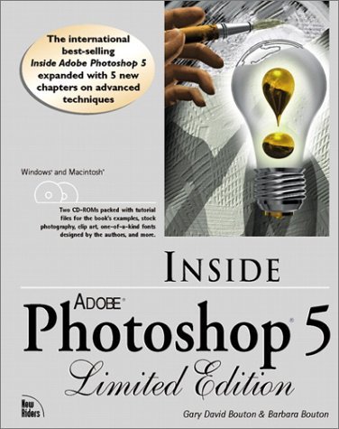 Imagen de archivo de Inside Adobe Photoshop 5 Limited Edition (with 2 CD-ROMs) with CDROM a la venta por Wonder Book
