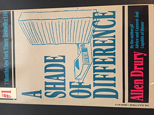 Imagen de archivo de A shade of difference; a novel a la venta por Half Price Books Inc.