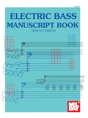 9781562221492: Electric Bass Manuscript Book