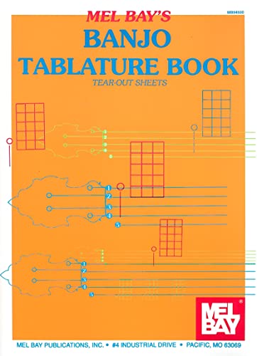 9781562221508: Banjo tablature book: Tear-Out Sheets