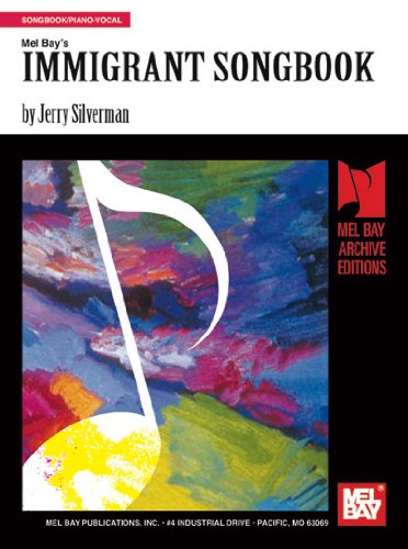 Beispielbild fr Immigrant Songbook zum Verkauf von Better World Books