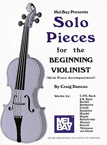 Imagen de archivo de Solo Pieces for the Beginning Violinist a la venta por Wonder Book