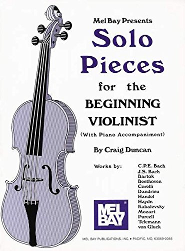 Stock image for Solo Pieces for the Beginning Violinist for sale by Wonder Book