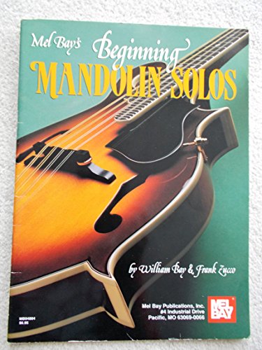 Imagen de archivo de Mel Bay's Beggining Mandolin Solos a la venta por HPB-Diamond