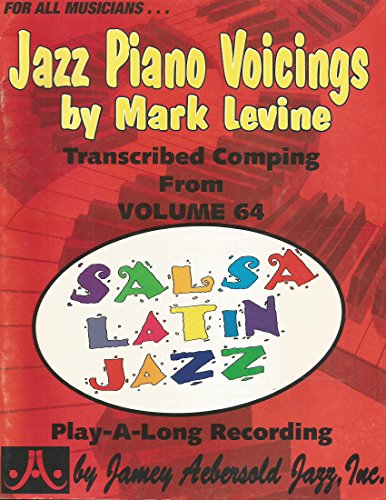 9781562241124: Jazz Piano Voicings: Transcribed Piano Comping from Volume 64 Salsa Latin Jazz, Book & Online Audio
