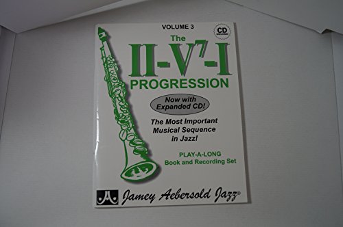 Stock image for Jamey Aebersold Jazz -- The II/V7/I Progression, Vol 3 for sale by Blackwell's