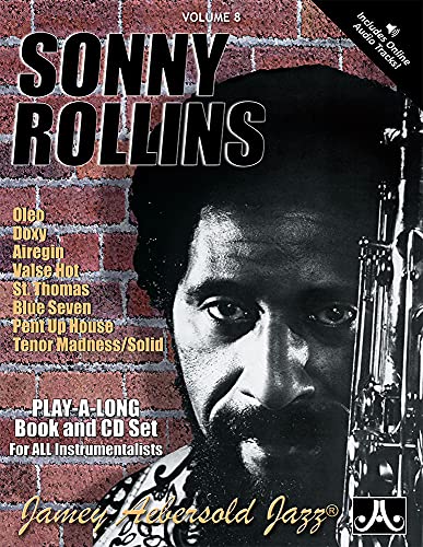 9781562241346: Volume 8: Sonny Rollins (with Free Audio CD) [Jamey Aebersold Play-A-Long Series]: Jazz Play-Along Vol.8