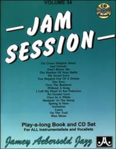 Vol. 34, Jam Session (Book & CD Set) (Play- A-long, 34)