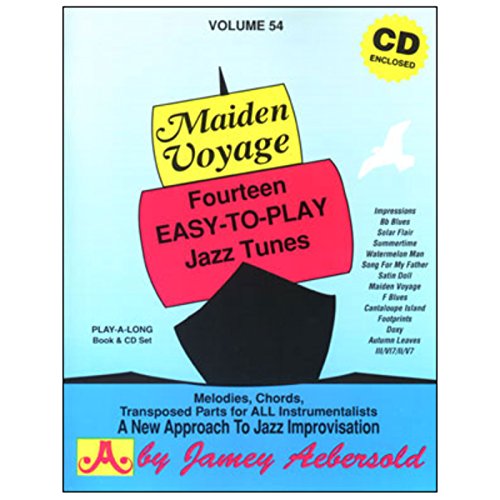 Beispielbild fr Vol. 54, Maiden Voyage: Fourteen Easy-To-Play Jazz Tunes (Book & CD Set) (Play- A-long, Volume 54) zum Verkauf von BooksRun