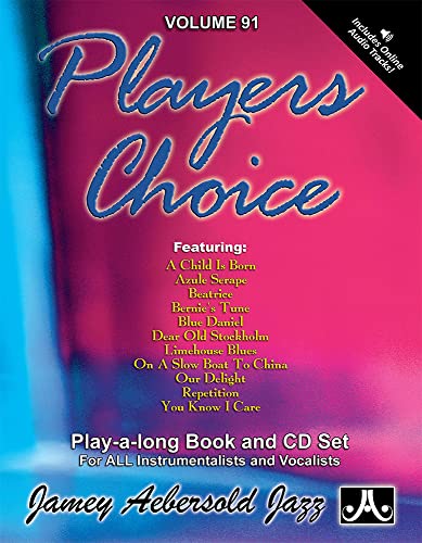 9781562242503: Jamey Aebersold Jazz -- Players Choice, Vol 91: Book & Online Audio