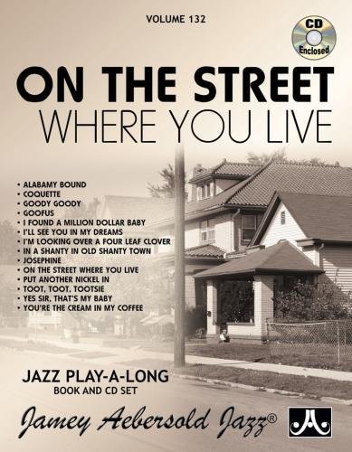 Imagen de archivo de Play-A-Long Series, Vol. 132, On The Street Where You Live (Book & CD Set) a la venta por Revaluation Books