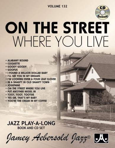 Stock image for Play-A-Long Series, Vol. 132, On The Street Where You Live (Book & CD Set) for sale by Revaluation Books