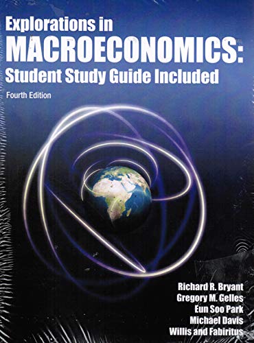 Stock image for Explorations in Macroeconomics : Student Study Guide Included for sale by HPB-Red