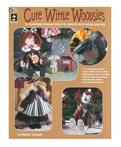 Imagen de archivo de Cute Wittle Woodsies: 16 Charming Characters to Create With Wood Shapes a la venta por HPB Inc.