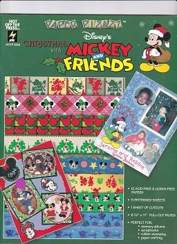 Imagen de archivo de Christmas with MICKEY and FRIENDS (PAPER PIZAZZ) a la venta por ThriftBooks-Atlanta
