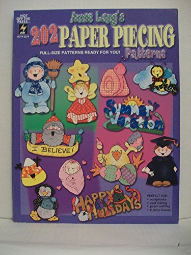 Stock image for Annie Lang's 202 paper piecing patterns for sale by Wonder Book