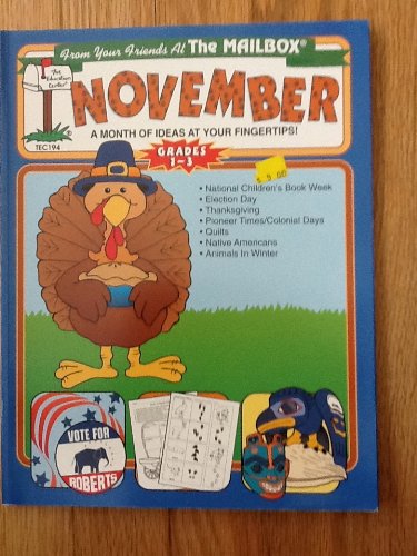 Stock image for November: A month of ideas at your fingertips Grades 1-3 for sale by HPB-Emerald