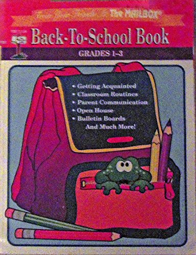 Beispielbild fr Back-To-School Book Grades 1-3 zum Verkauf von Better World Books