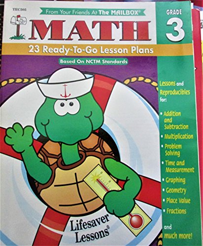 Beispielbild fr Math (23 Ready-To-Go Lessons Plans) Grade 3 zum Verkauf von Wonder Book