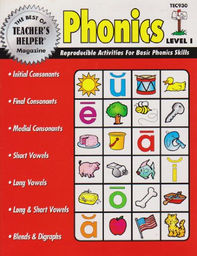 9781562342029: The Best of Teacher's Helper Phonics - Level 1