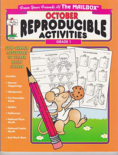 Stock image for October: Reproducible Activities (From Your Friends At The Mailbox, Grade 1) for sale by Once Upon A Time Books